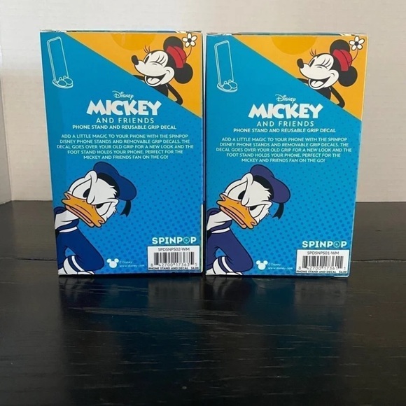 Disney Mickey and Friends Phone Stand with Reusable Grip Decal - Yellow - Picture 2 of 7